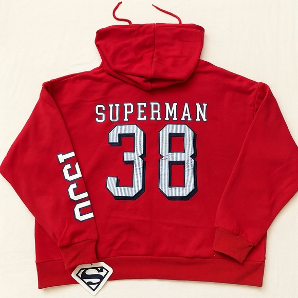 Brand New DC Superman Comics Men's Red Jacket - Picture 1 of 7